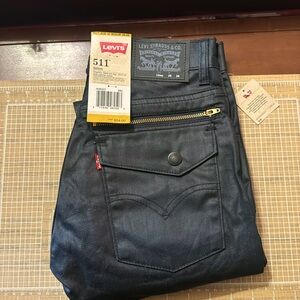 Levi’s 511 Black Jeans.